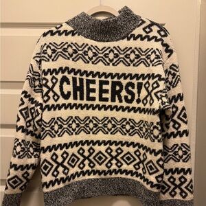 Target Cheers Sweater, Holiday Sweater, Christmas sweater